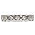 Chanel Anello Coco Crush in oro bianco e diamanti Argento