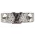 Louis Vuitton Ring aus Weißgold mit Diamant-Pavé Silber