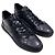 Tod's Sapatilhas de couro Azul - vista 3