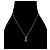 Dior Collar Vertical CD Silver - vista 5