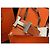 Hermès Cintura reversibile classica Large Nero Arancione Argento Opaco Multicolore - vista 3