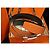 Hermès Cintura reversibile classica Large Nero Arancione Argento Opaco Multicolore - vista 6