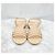 Chanel Leder-Sandalen CC Logo Orange - Ansicht 2