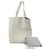Bottega Veneta Bolso Tote y de Hombro de Piel Intrecciato Blanca Blanco