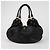 Louis Vuitton Borsa a spalla Mahina Leo Tote Nero - vista 4