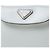 Prada Mini Borsa a Tracolla Cleo in Pelle Spazzolata da Donna (HOM) Argento - vista 7