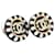 Chanel Orecchini Crystal CC Logo Bianco  - vista 4