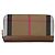 Burberry Portafoglio lungo con zip da donna Canvas Earth Marrone - vista 6