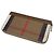 Burberry Portafoglio lungo con zip da donna Canvas Earth Marrone - vista 7