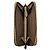 Burberry Portafoglio lungo con zip da donna Canvas Earth Marrone - vista 9