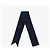 Valentino Skinny scarf in seta twill Two-Al Iconography IUQ Nero - vista 4