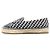 Chanel Sneakers Espadrilles in Tweed con Logo CC Nero da Donna - vista 4