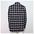 Gucci Camicia a quadri da uomo in misto cotone blu con patch ricamato - vista 4