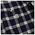 Gucci Camicia a quadri da uomo in misto cotone blu con patch ricamato - vista 6