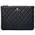 Chanel Classic Clutch New Medium Lambskin Silver Series