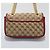 Gucci Mini Bolsa de Ombro GG Marmont em Jacquard - vista 4