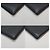 Dior Clutch in pelle nera Logo Nero - vista 7