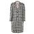Thom Browne Cappotto oversize in lana a quadri tartan Marrone
