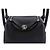 Borsa Hermès Lindy Mini Nera Palladium Nero - vista 9