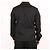Jil Sander Camicia in gabardine di lana con colletto a punta Nero - vista 4