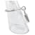 Ring Hermès Anillo Hermes Amulette Cadena Silver Band Plata  - vista 3