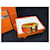 Hermès Orange Gold Click Clack GM D'oro  - vista 2