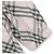 Burberry Winddichte Kapuzenjacke mit Karomuster Pink - Ansicht 7