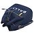Bally Mini borsa bucket in denim con stampa logo Nero - vista 4