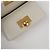 Bottega Veneta Borsa a tracolla Classic Mini Shoulder Bianco - vista 10
