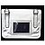 Prada Borsa crossbody porta-cellulare in nylon Saffiano Bianco - vista 3
