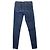 Rag & Bone Pantaloni skinny in denim blu con lavaggio distressed - vista 2