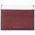 Marni Saffiano Bicolor Kartenetui Rot