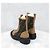Fendi Domino Flache Stiefel aus FF-Jacquard Mehrfarben - Ansicht 4