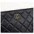Chanel Clutch Medium Nera con Dettagli Oro No. Nero - vista 4