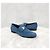 Hermès Mocassino blu con dettagli argentati - vista 3