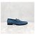 Hermès Mocassino blu con dettagli argentati - vista 6