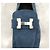 Hermès Mocassino blu con dettagli argentati - vista 8