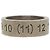 Maison Martin Margiela Numerischer Ring aus Silber