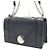Borsa a tracolla e crossbody Diorama CD con patta in vernice nera Nero - vista 2