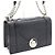Borsa a tracolla e crossbody Diorama CD con patta in vernice nera Nero - vista 3