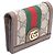 Gucci Tarjetero Ophidia GG Supreme Castaño - vista 9