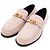 Hermès Mocassini da donna Destin Gold in camoscio rosa - vista 5