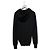 Saint Laurent Strickjacke mit Kapuze Schwarz Herren - Ansicht 2