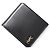 Saint Laurent Gold Logo Bifold Wallet Black