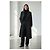 The row Abrigo de lana virgen y cashmere HARIET Dark Charcoal Castaño - vista 4