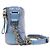 Chanel Bolso Hobo Gabriel Pequeño Iridiscente Azul - vista 2