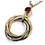 Collana Cartier Baby Trinity Rubino D'oro - vista 4