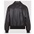 Céline Giacca aviator oversize in morbida pelle di agnello Nero - vista 7