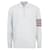 Thom Browne Langarm- Polo aus Strick Silber