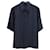 Louis Vuitton Camicia a maniche in misto seta monogram Nero